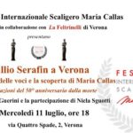 Il Festival Internazionale Scaligero Maria Callas ricorda Tullio Serafin