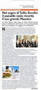 Nel segno di Tullio Serafin: il paesello natio ricorda il suo grande maestro [da NUOVA SCINTILLA]