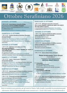 Ottobre Serafiniano 2026